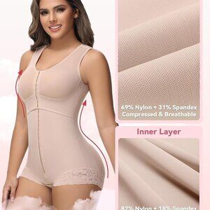 SHAPSHE Fajas Colombianas Moldeadoras BBL Post Surgery Stage 2/3